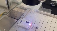 Static laser marking machine